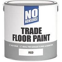 No Nonsense Trade Floor Paint Red 2.5Ltr (92857)