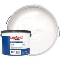 Leyland Trade Tradesman Trade Brilliant white Matt Emulsion paint 10L