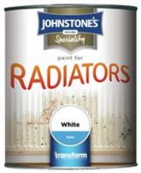 Johnstone's Radiator Satin Paint 750ml  White