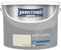 Johnstone's Wall & Ceiling Paint Matt 10L - Antique Cream