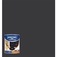 Johnstone's 309142 Weatherguard Exterior Gloss Black, 750 ml