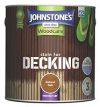 Johnstone's Decking Stain 2.5 - Natural Oak