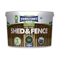 Johnstone's One Coat Shed & Fence - Forest Green