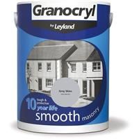 Leyland 386479 Granocryl Smooth Masonry, Grey Skies, 5 Litre