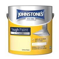 Johnstone's - Kitchen Paint - Matt - Grease Resisting - Highly Durable - Low Odour - Lemon Daze - 2.5 L