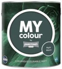 MY colour by Johnstone/'s - Luxurious Durable Matt - Night Watch - Colour Intense Technology - 2.5L