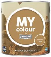 MY colour by Johnstone/'s - Luxurious Durable Matt - Tan your Hide - Colour Intense Technology - 2.5L