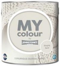 MY colour by Johnstone/'s - Luxurious Durable Matt - Singing Sand - Colour Intense Technology - 2.5L