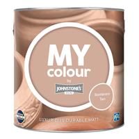 Johnstone/'s 447385 MY colour Luxurious Durable Matt - Sombrero Tan - Colour Intense Technology - 2.5L