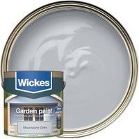 Wickes Garden Colour Matt Wood Treatment - Moonstone Grey - 2.5L