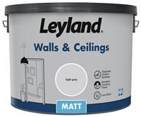 Leyland Retail Wall and Ceiling Matt Emulsion 10L - Grey