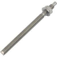 Rawl Threaded Resin Studs A4 Stainless Steel M8 110mm Pack of 10