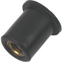 Rawl Rubber Flexible Rawlnut M6 16mm Pack of 50