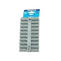 Rawlplug 68615 10 x 36 mm Uno Plug Card - Grey (80 pieces)