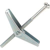 PLASTERBOARD SPRING TOGGLE FIXINGS WITH SCREWS HOLLOW CAVITY WALL ANCHOR UK