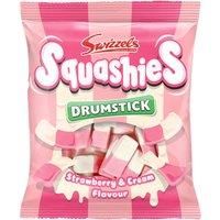 Swizzels Squashies Drumstick Strawberry & Cream Flavour 120g
