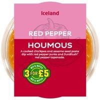 Iceland Red Pepper Houmous 200g