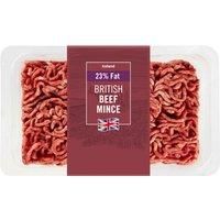 Iceland 23% Fat British Beef Mince 500g + 10% Extra Free