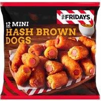 TGI Fridays 12 Mini (approx.) Hash Brown Dogs 420g