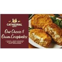 Cathedral City Our Cheese & Onion Crispbakes 280g