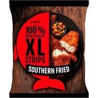 Iceland Made with 100% Fish Fillet XL Strips Southern Fried 400g