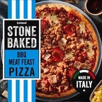 Iceland Stonebaked BBQ Meat Feast Pizza 410g