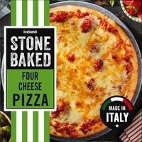 Iceland Stonebaked Four Cheese Pizza 360g