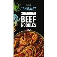 Iceland Shanghai Beef Noodles 375g