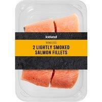 Iceland 2 Lightly Smoked Salmon Fillets 200g