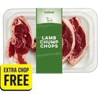Iceland Lamb Chump Chops 400g (33% Extra Free)