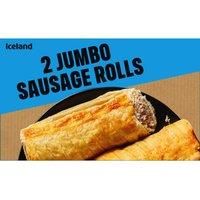 Iceland 2 Jumbo Sausage Rolls 280g