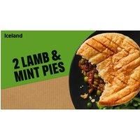 Iceland 2 Lamb & Mint Pies 284g