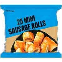 Iceland 25 (Approx.) Mini Sausage Rolls 400g