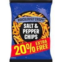 Iceland Ridiculously Crispy Salt & Pepper Chips 1.080kg