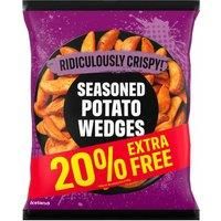 Iceland Ridiculously Crispy Seasoned Potato Wedges 1.08kg