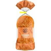 The Daily Bakery 4 Seeded Brioche Rolls