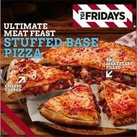 TGI Fridays Ultimate BBQ Meat Feast Stuffed Base Pizza 450g