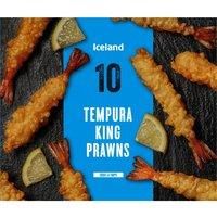 Iceland 10 Tempura King Prawns 130g