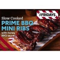 TGI Fridays Slow Cooked Prime BBQ Mini Ribs 350g