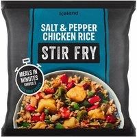 Iceland Salt & Pepper Chicken Rice Stir Fry 750g