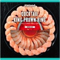 Iceland Cocktail King Prawn Ring 130g