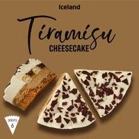 Iceland Tiramisu Cheesecake 420g