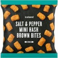 Iceland Salt & Pepper Mini Hash Brown Bites 550g