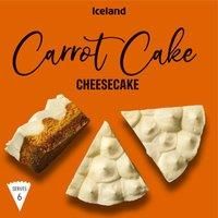 Iceland Carrot Cake Cheesecake 390g