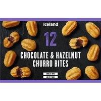 Iceland 12 (Approx.) Chocolate & Hazelnut Churro Bites 180g