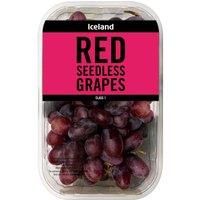 Iceland Seedless Red Grapes 400g