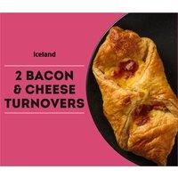 Iceland 2 Bacon & Cheese Turnovers 180g