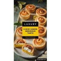 Iceland Luxury 8 Mini Lemon Meringue Tarts 160g