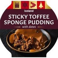 Iceland Sticky Toffee Sponge Pudding 300g