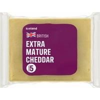 Iceland Extra Mature Cheddar Cheese 220g